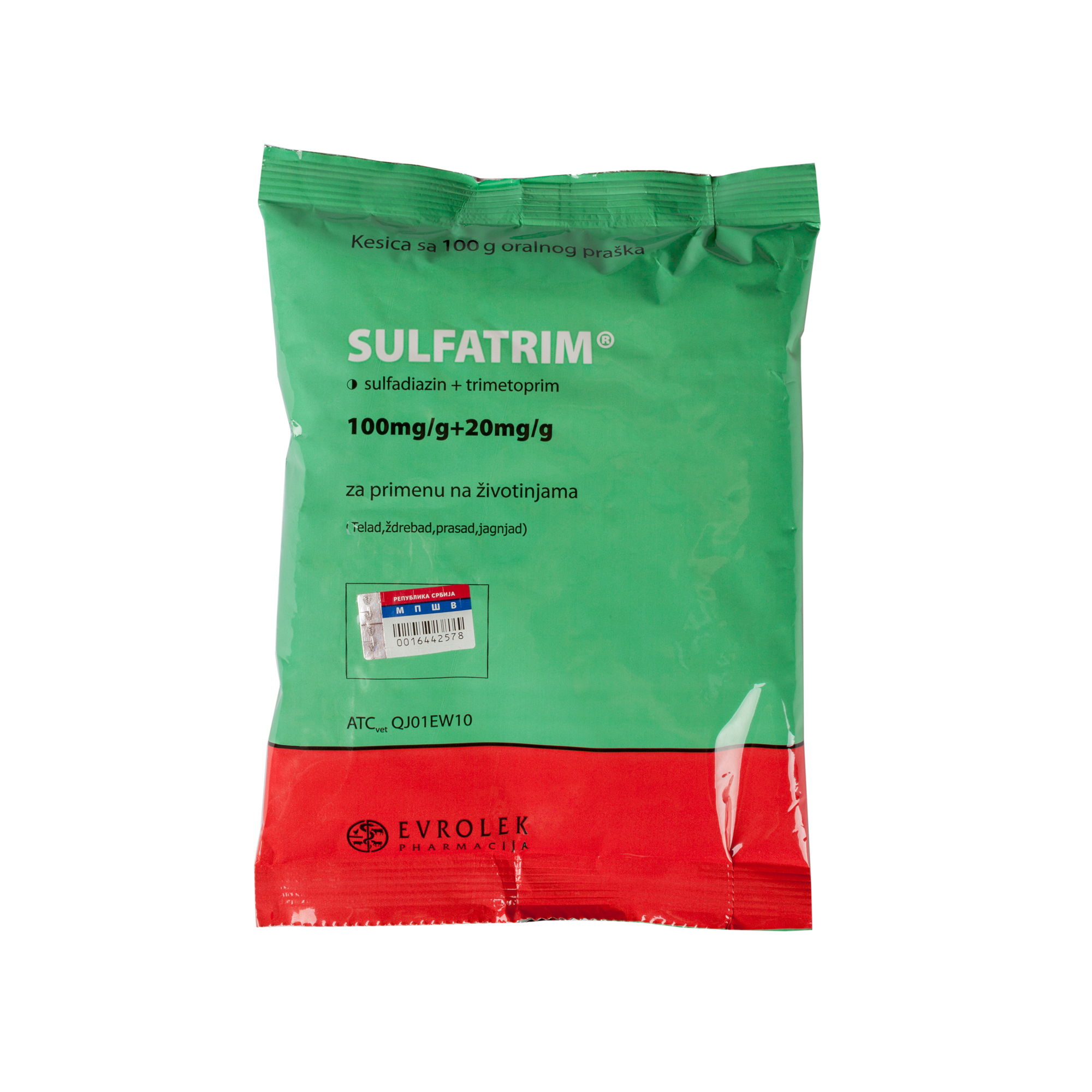 Sulfatrim oralni prah 100gr | Evrolek-pharmacija d.o.o.